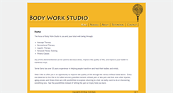 Desktop Screenshot of bodyworkstudio.biz